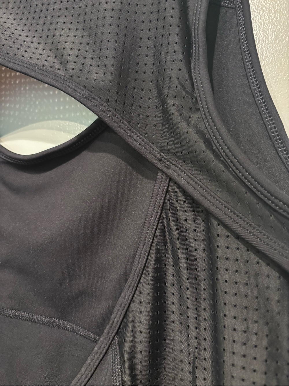 Fabletics Black Open-Back Onesie - Picture 5 of 8